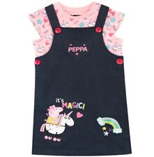 Vestido Peppa Pig camisa geral roupa Páscoa menina 18-24 meses rosa azul comprar usado  Enviando para Brazil