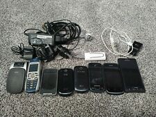Lot of 7 old cell phones untested With 4 Charges See Pictures UNTESTED, used for sale  Shipping to South Africa