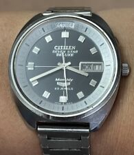 1968 Citizen Seven Star Deluxe relógio automático mensal Parawater comprar usado  Enviando para Brazil