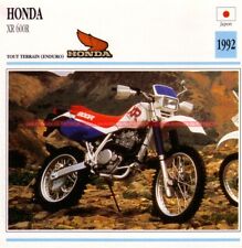 HONDA XR 600 R XR600R XR600 1992 : Fiche Moto #000894 comprar usado  Enviando para Brazil