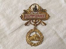 Ancienne insigne conscrit d'occasion  Chambon-sur-Voueize