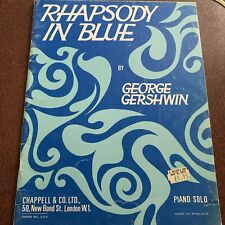 Rhapsody blue george for sale  BARNSTAPLE