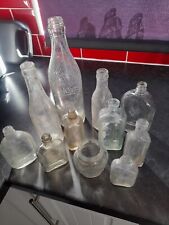 Clear glass bottles for sale  LOUGHBOROUGH
