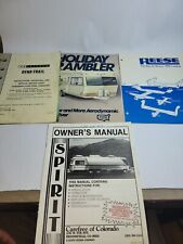 Vintage owners manuals for sale  Barton