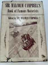 Libro de automovilistas famosos de Sir Malcolm Campbell - 1er segunda mano  Embacar hacia Argentina
