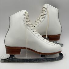 "Botas de patinaje de figura Reidell con cuchillas ""Wilson Excel"" John Wilson talla 7,5 segunda mano  Embacar hacia Argentina