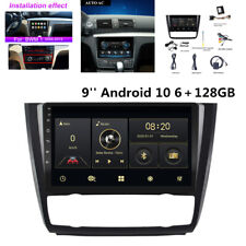 Rádio estéreo veicular GPS Android 10 6GB+128GB para BMW 1-Series E88 E82 E81 04-11 9"" comprar usado  Enviando para Brazil