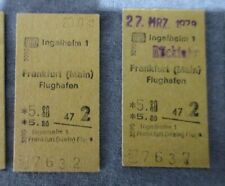 Alte fahrkarten 1978 gebraucht kaufen  Bremervörde