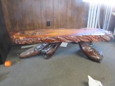 handmade driftwood coffee table VINTAGE for sale  McKeesport