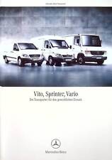 Usado, 255404) Mercedes Vario - Sprinter - Baustelle - Prospekt 05/2004 comprar usado  Enviando para Brazil