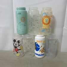 NUK Baby Bottles 10 Ounce BOTTLES ONLY Nemo Mickey Mouse Lot Of 7, used for sale  Shipping to South Africa