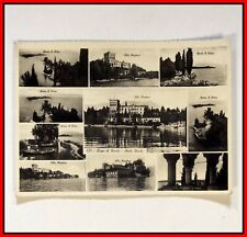 Cartolina epoca lago usato  Biella
