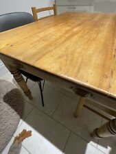 victorian pine table for sale  BATH