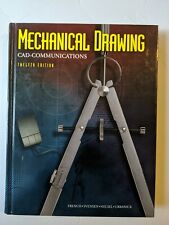 Desenho mecânico Cad-Communications 12ª edição livro didático McGraw-Hill 1997, usado comprar usado  Enviando para Brazil