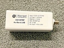 Conector Norsat HS1057BF banda Ku de ultra alta estabilidad PLL LNB F segunda mano  Embacar hacia Argentina