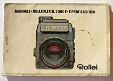 Rollei sl2000f manuale usato  Italia