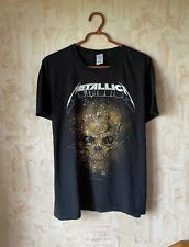 Used, Metallica 2011 Tour big logo T-Shirt black Rock Metal Size Large for sale  Shipping to South Africa