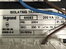 safety isolating transformer for sale  BRISTOL