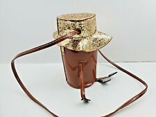 Bolsa tiracolo exclusiva bolsa balde couro sintético com chapéu glitter comprar usado  Enviando para Brazil