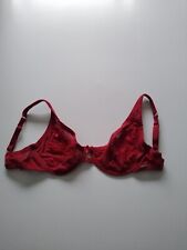 Used, Fifty Shades Of Grey Red Underwired Non Padded Embroidery Pre-Loved Bra Size 34D for sale  Shipping to South Africa