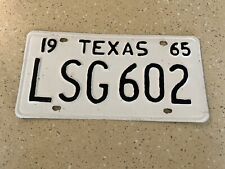 1965 texas license for sale  Lewisville