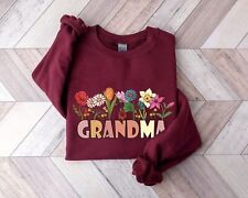 Floral grandma sweatshirt for sale  Rosenberg