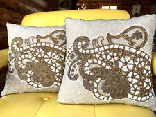 Paisley beaded pillows for sale  Bel Air
