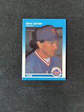 Tarjeta de béisbol Fleer Mini Gary Carter #18 1987 de los Mets de Nueva York nítida segunda mano  Embacar hacia Argentina