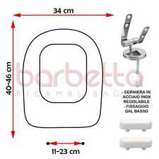 Sedile copriwater compatibile usato  Italia