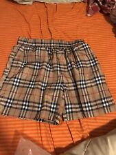 Pantaloncini burberry uomo usato  Vimodrone