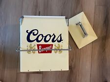 Coors Banquet refrigerador retrô caixa de gelo com abridor de garrafa 13L (14 Qt), 18 latas, usado comprar usado  Enviando para Brazil