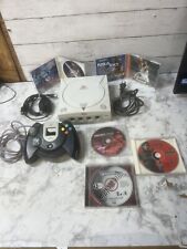 Lote de paquete de consola, mando y juegos Sega Dreamcast leer Resident Evil-leer segunda mano  Embacar hacia Argentina