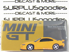 2024 Mini-GT Overseas Ed RHD Amarelo Nissan Silvia (S15) Rocket Bunny #MGT00643-R, usado comprar usado  Enviando para Brazil
