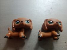 Lot of 2 Littlest Pet Shop Roofdog Dog Puppy Dachshund Monopoly for sale  Shipping to South Africa