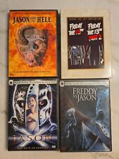 Lote de 4 DVDs Jason Goes to Hell (DVD, 1993)/ Vs Freddy/ X And Fridays The 13th* comprar usado  Enviando para Brazil