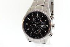 Relógio masculino Citizen AT8010-58E World cronógrafo AT Eco-Drive aço inoxidável preto comprar usado  Enviando para Brazil