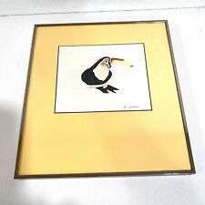 Toucan art signed for sale  Glendale