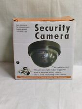 Security Camera-Fake Security Camera Dummy Security Camera Dome Style Red LED, used for sale  Shipping to South Africa