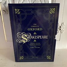 The Complete Oxford Works of William Shakespeare 1987 Hardback Books Set Of 3, usado comprar usado  Enviando para Brazil
