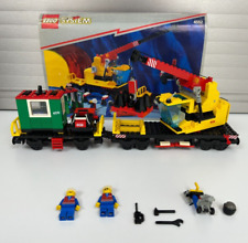 Używany, Lego Kolej 4552 - Wciągnik dźwigowy Żuraw kolejowy Żuraw Żuraw towarowy z instrukcją na sprzedaż  Wysyłka do Poland