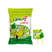 Paleta Limon 7 soli i cytryny w proszku meksykański lizak 30 sztuk na sprzedaż  Wysyłka do Poland