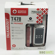 Rádio bidirecional Motorola Solutions Talkabout T478 Cruz Vermelha - Envio no mesmo dia comprar usado  Enviando para Brazil