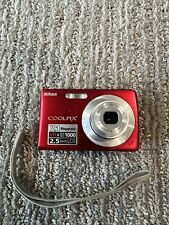 Câmera Digital Nikon Coolpix S200 Vermelha Zoom 3x 7.1 Megapixels Testada Funcionando comprar usado  Enviando para Brazil