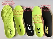 Palmilhas de espuma UD Under Armour 4D alta recuperação refrigeradas a ar Micro G EVA US MS 8-14, usado comprar usado  Enviando para Brazil