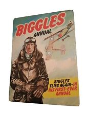 Biggles annual paper for sale  PLYMOUTH