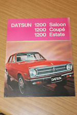 Datsun 1200 saloon for sale  BIRMINGHAM