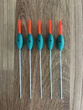 5 x Handmade Far Bank Margin Pole Floats Match Coarse Fishing for sale  Shipping to South Africa