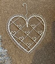Pink heart wire for sale  ANDOVER