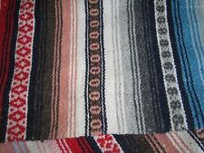 Tapete grande mexicano Serape Sarape Fiesta cobertor ioga colcha 78"X53" tecido à mão comprar usado  Enviando para Brazil