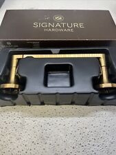 Suporte de papel higiênico giratório Signature Hardware Lentz ***Peças faltando*** comprar usado  Enviando para Brazil